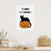 Happy Halloween Poster (Keuken)