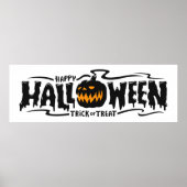 Happy Halloween Poster (Voorkant)