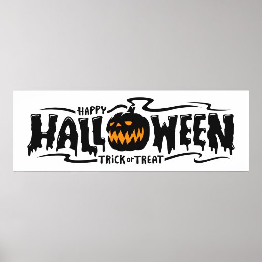 Happy Halloween Poster (Voorkant)