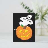 Happy Halloween! Postkaart (Staand voorkant)