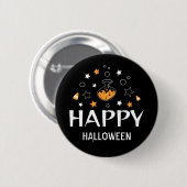 Happy Halloween Potion Bottle Stars Ronde Button 5,7 Cm (Voorkant /achterkant)