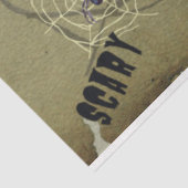 Happy Halloween Psychedelic Mushroom Patroon Tissuepapier (Detail)