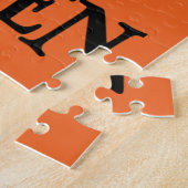 Happy Halloween Pumpkin Bat Minimal Legpuzzel (Zijkant)