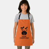 Happy Halloween Pumpkin Bat Minimal Schort (Insitu)