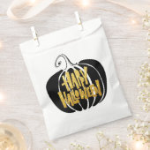 Happy Halloween Pumpkin Bedankzakje (Geknipt)