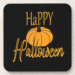 Happy Halloween Pumpkin Bier Onderzetter