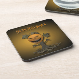 Happy Halloween Pumpkin-boom Drankjes Onderzetter