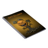 Happy Halloween Pumpkin-boom Notitieboek (Rechterzijde)