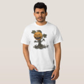 Happy Halloween Pumpkin-boom T-shirt (Voorkant volledig)