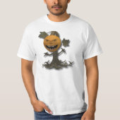 Happy Halloween Pumpkin-boom T-shirt (Voorkant)