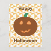 Happy Halloween Pumpkin Briefkaart (Voorkant)