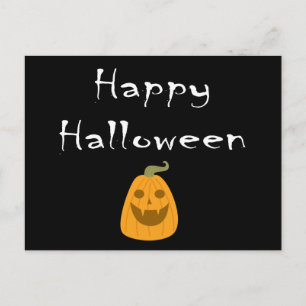Happy Halloween Pumpkin Briefkaart
