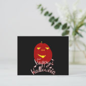 Happy Halloween Pumpkin Briefkaart (Staand voorkant)