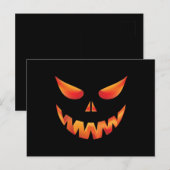 Happy Halloween Pumpkin Briefkaart (Voorkant / Achterkant)