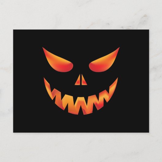 Happy Halloween Pumpkin Briefkaart (Voorkant)