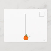 Happy Halloween Pumpkin briefkaart (Achterkant)