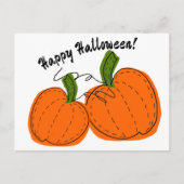 Happy Halloween Pumpkin briefkaart (Voorkant)