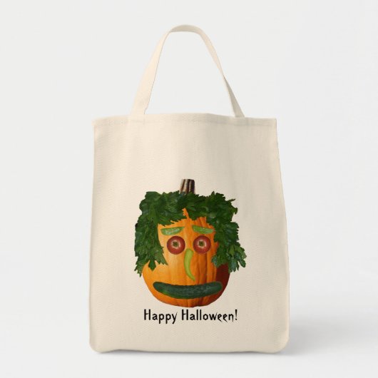 Happy Halloween! - Pumpkin-gezichtsveld zonder sne Tote Bag (Voorkant)