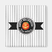 Happy Halloween Pumpkin ID212 Magneet (Voorkant)