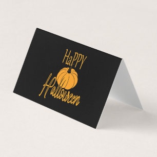 Happy Halloween Pumpkin Kaart