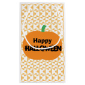 Happy Halloween Pumpkin Klein Cadeauzakje (Achterkant)