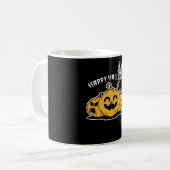 Happy Halloween Pumpkin Koffiemok (Voorkant links)