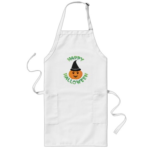 "HAPPY HALLOWEEN" PUMPKIN LANG SCHORT (Voorkant)