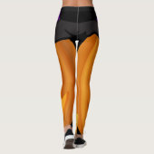 Happy Halloween Pumpkin Leggings (Achterkant)
