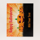 Happy Halloween Pumpkin Legpuzzel (Verticaal)