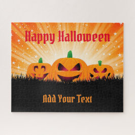 Happy Halloween Pumpkin Legpuzzel