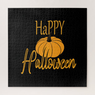 Happy Halloween Pumpkin Legpuzzel