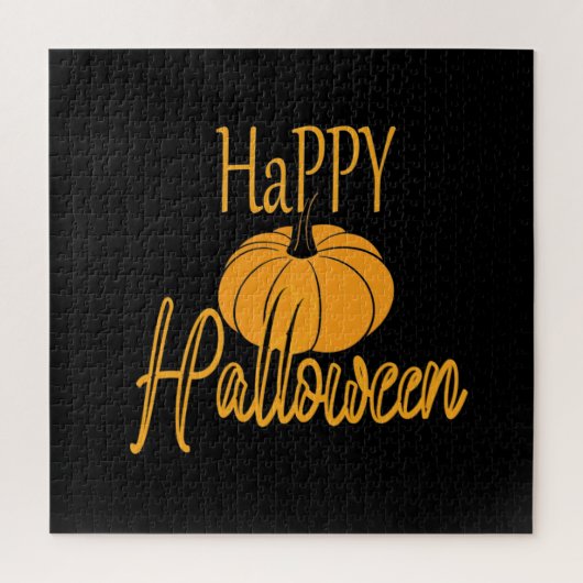 Happy Halloween Pumpkin Legpuzzel (Verticaal)