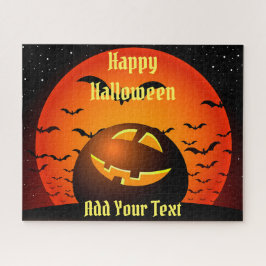 Happy Halloween Pumpkin Legpuzzel