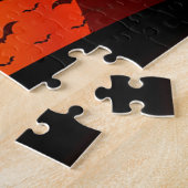 Happy Halloween Pumpkin Legpuzzel (Zijkant)
