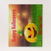 Happy Halloween Pumpkin Legpuzzel (Verticaal)