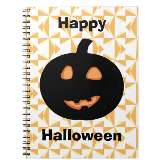 Happy Halloween Pumpkin Notitieboek (Voorkant)