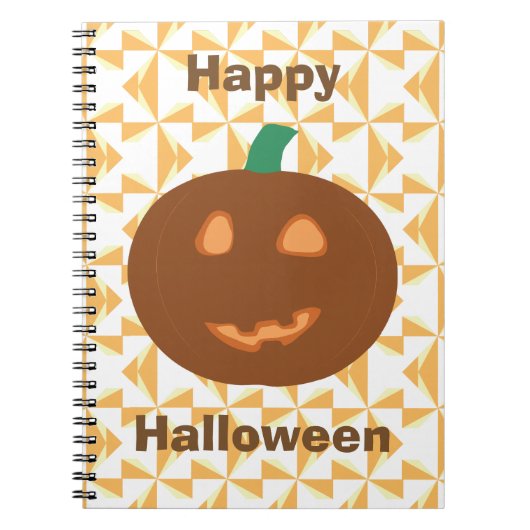 Happy Halloween Pumpkin Notitieboek (Voorkant)