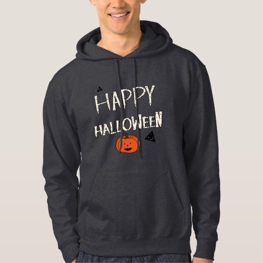 Happy Halloween Pumpkin-ontwerp Hoodie (Voorkant)