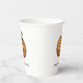 Happy Halloween Pumpkin Papieren Bekers (Rechts)