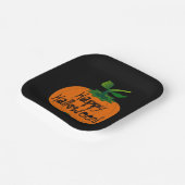 Happy Halloween Pumpkin Papieren Bordje (Gebogen)