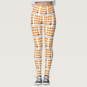 Happy Halloween Pumpkin Patch Leggings (Voorkant)