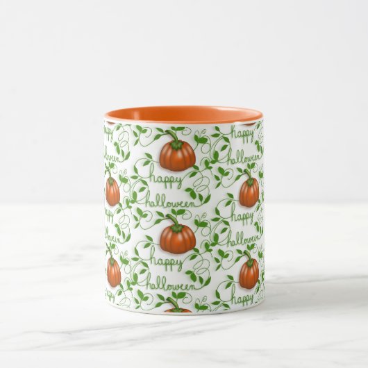 Happy Halloween Pumpkin Patch Mok (Midden)