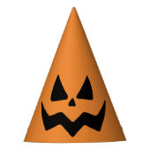 Happy Halloween Pumpkin-Pet Feesthoedjes (Voorkant)
