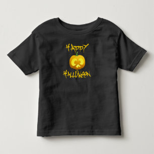 Happy Halloween Pumpkin Peuter Shirt