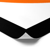 "HAPPY HALLOWEEN" PUMPKIN POSTER (Hoek)