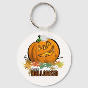 Happy Halloween Pumpkin Sleutelhanger