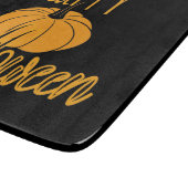 Happy Halloween Pumpkin Snijplank (Hoek)