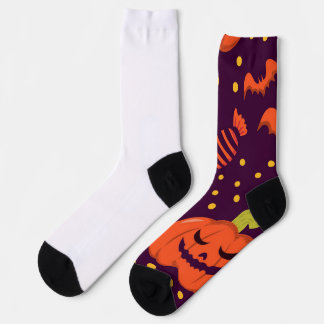 Happy Halloween Pumpkin Sokken