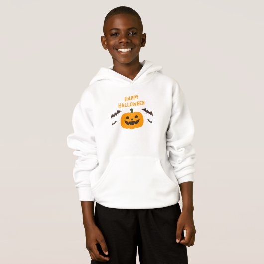 Happy Halloween Pumpkin Sweatshirt (Voorkant volledig)