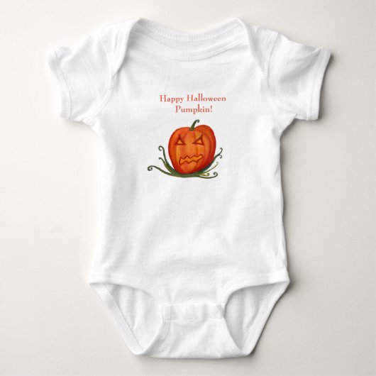Happy Halloween Pumpkin T-shirt (Voorkant)